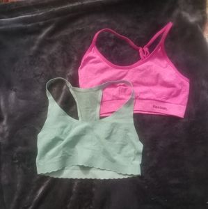 Two Sports bras gently used.